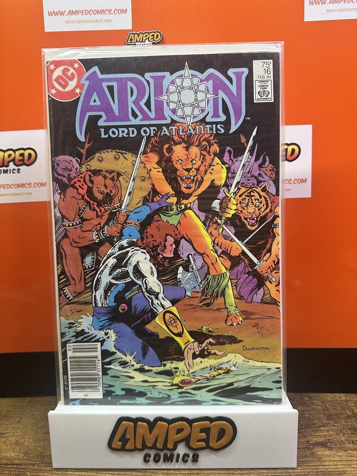 Arion Lord of Atlantis #16 DC Comics 1984