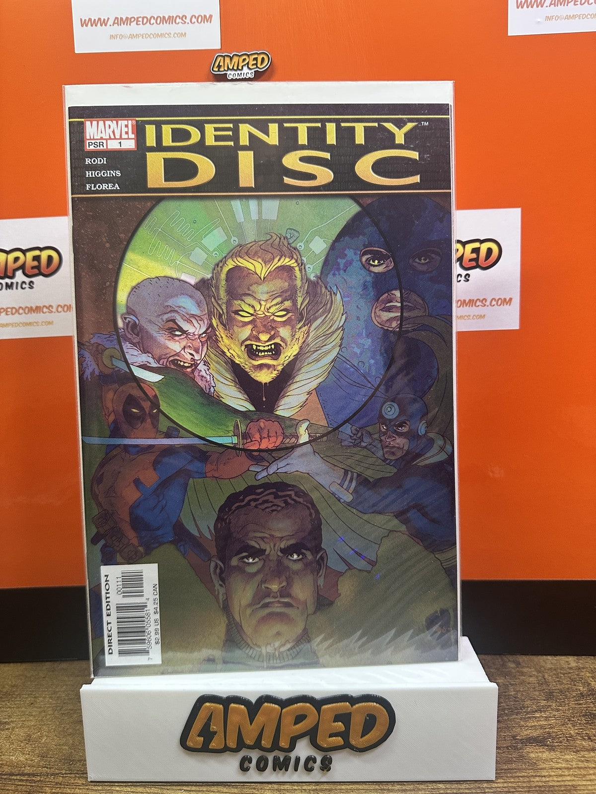 Identity Disc #1 Marvel