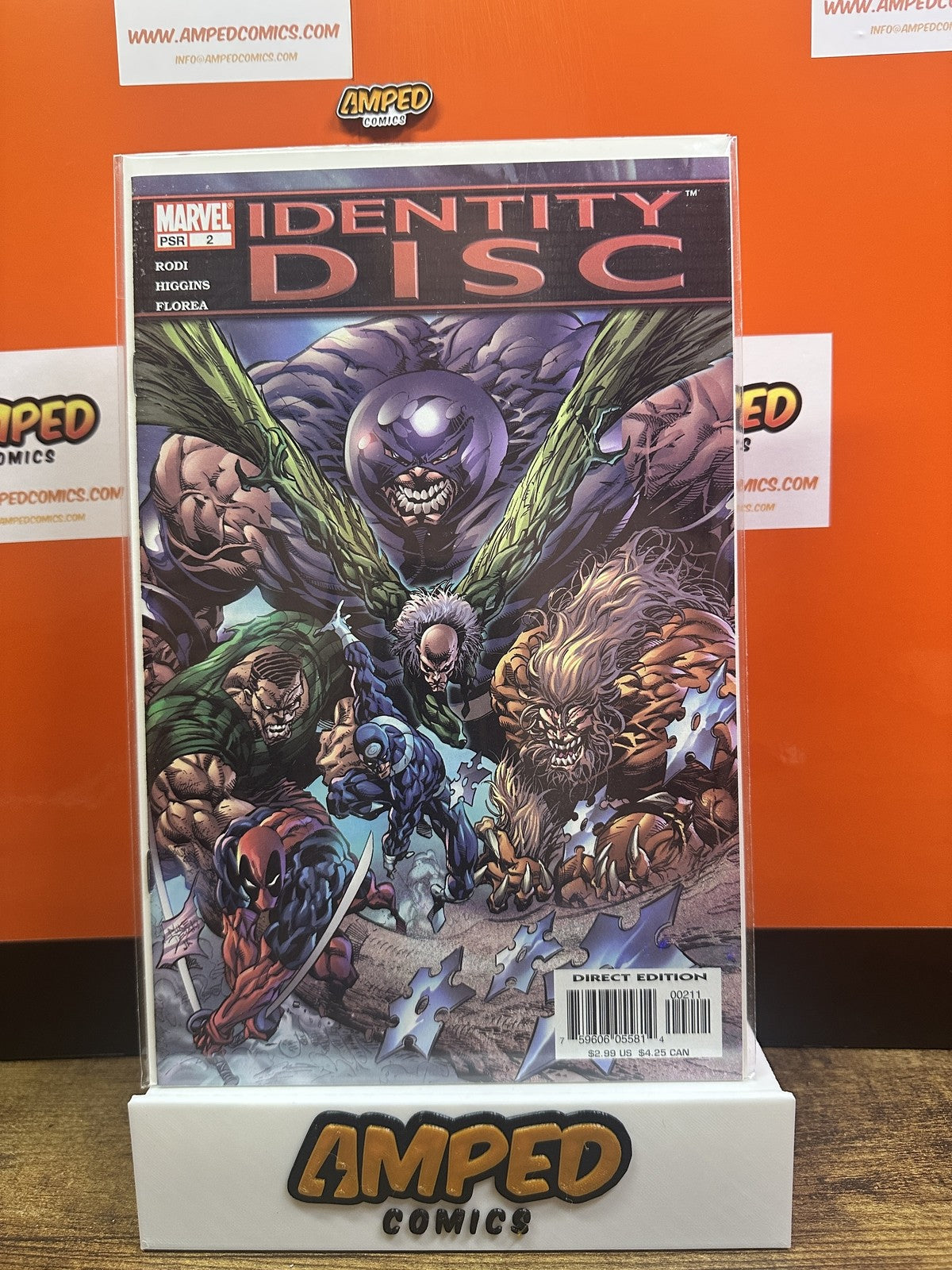Identity Disc #2 Marvel