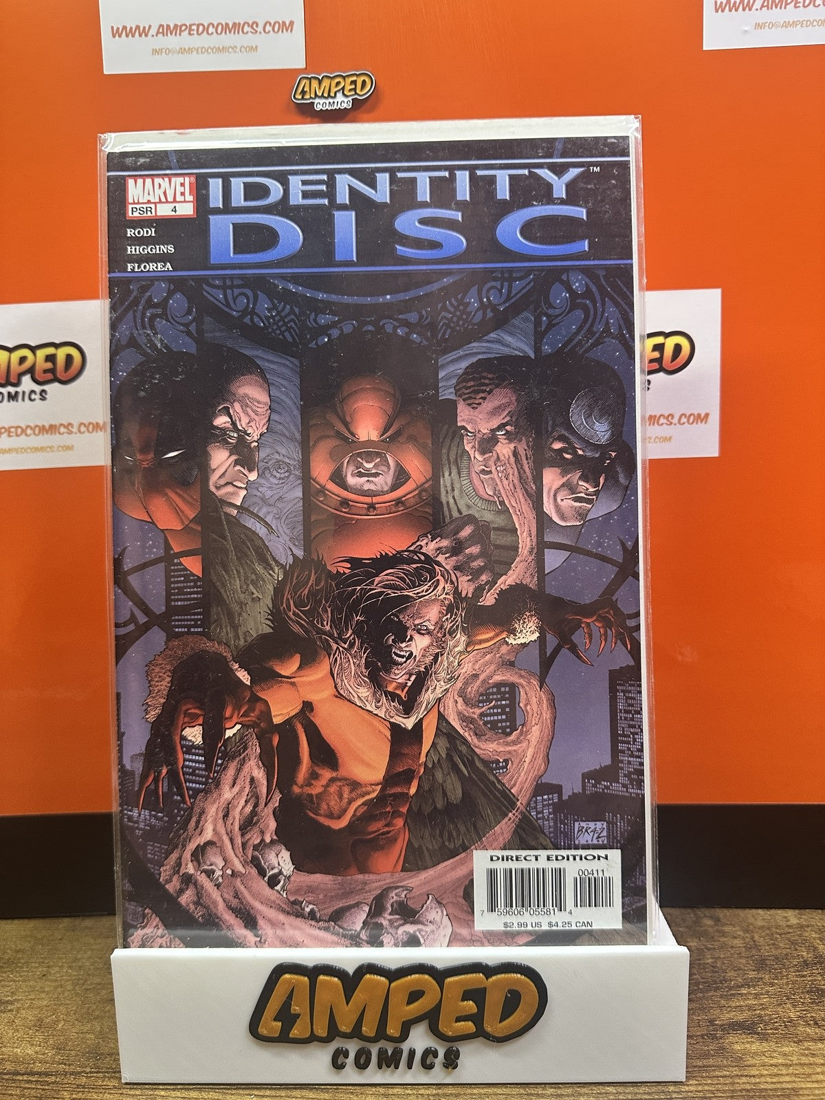 Identity Disc #4 Marvel