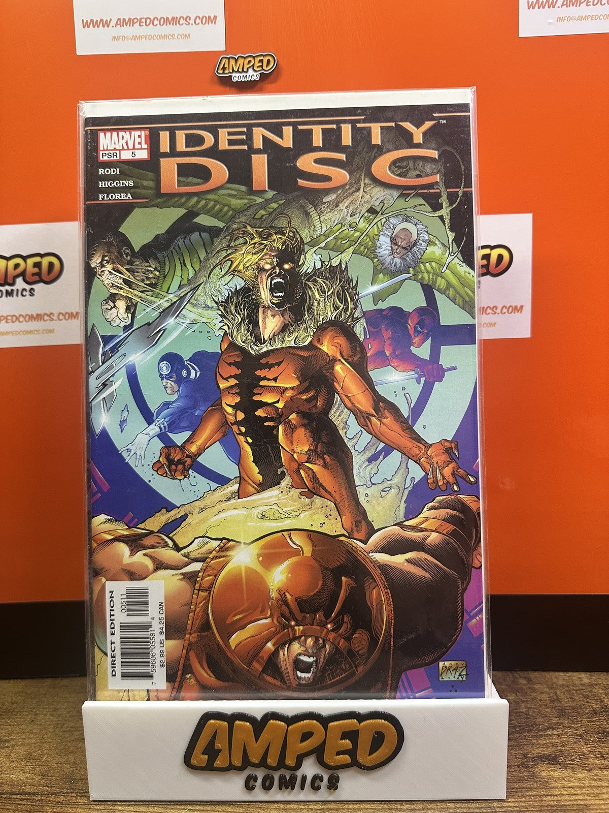 Identity Disc #5 Marvel