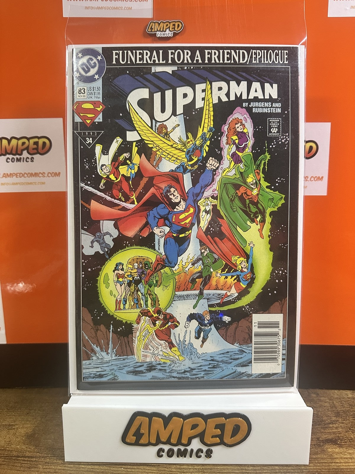 Superman #83 DC NEWSSTAND