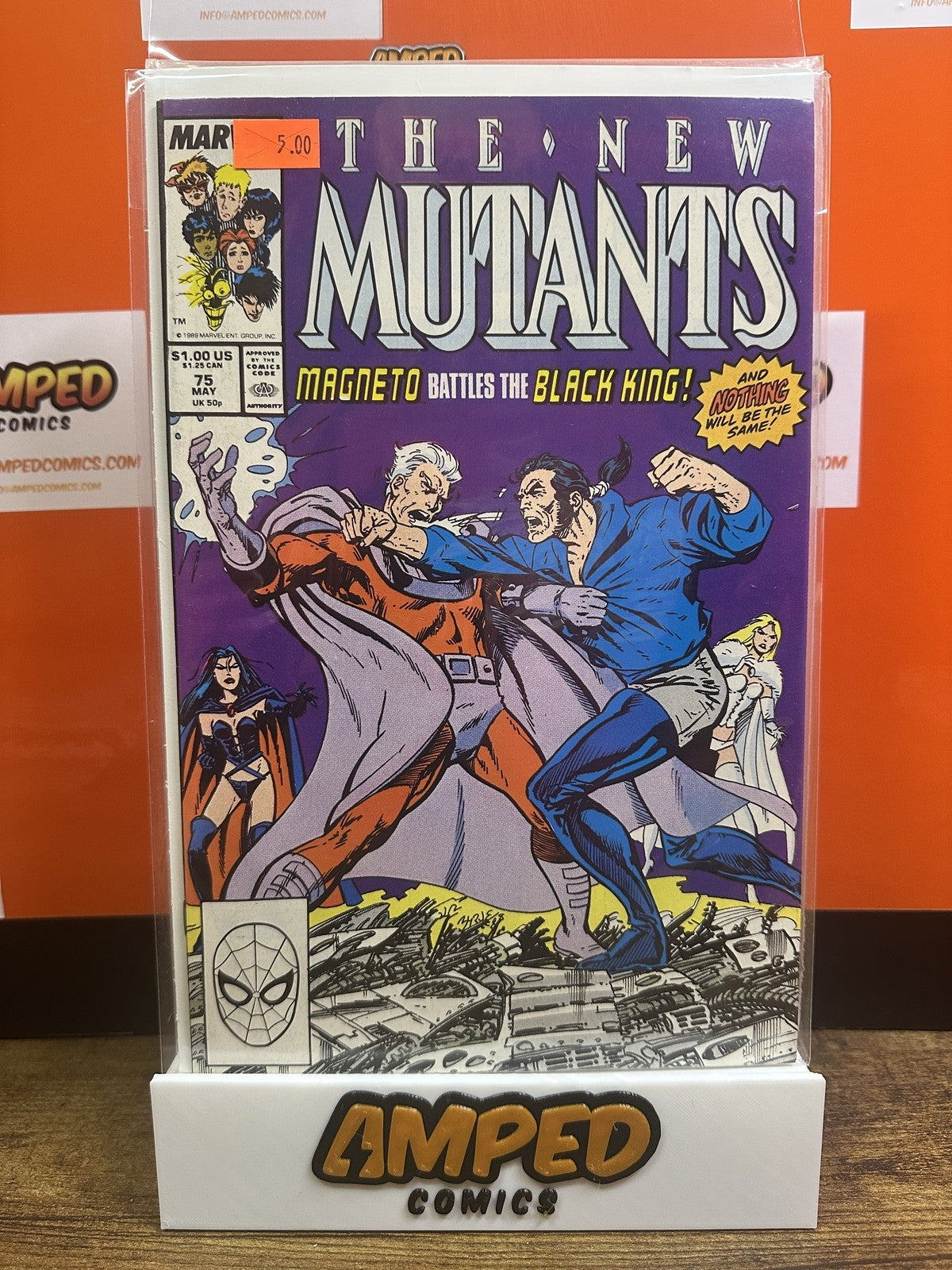 The New Mutants #75 Marvel Comics 1989