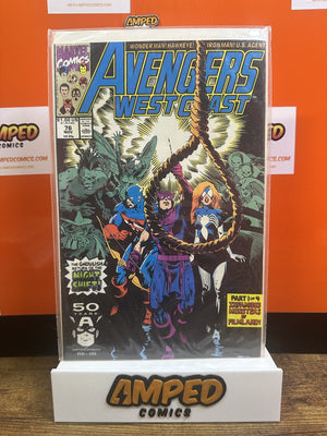 Avengers West Coast #76 Marvel Comics