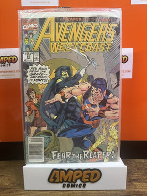 Avengers West Coast #65 Marvel Comics MID GRADE