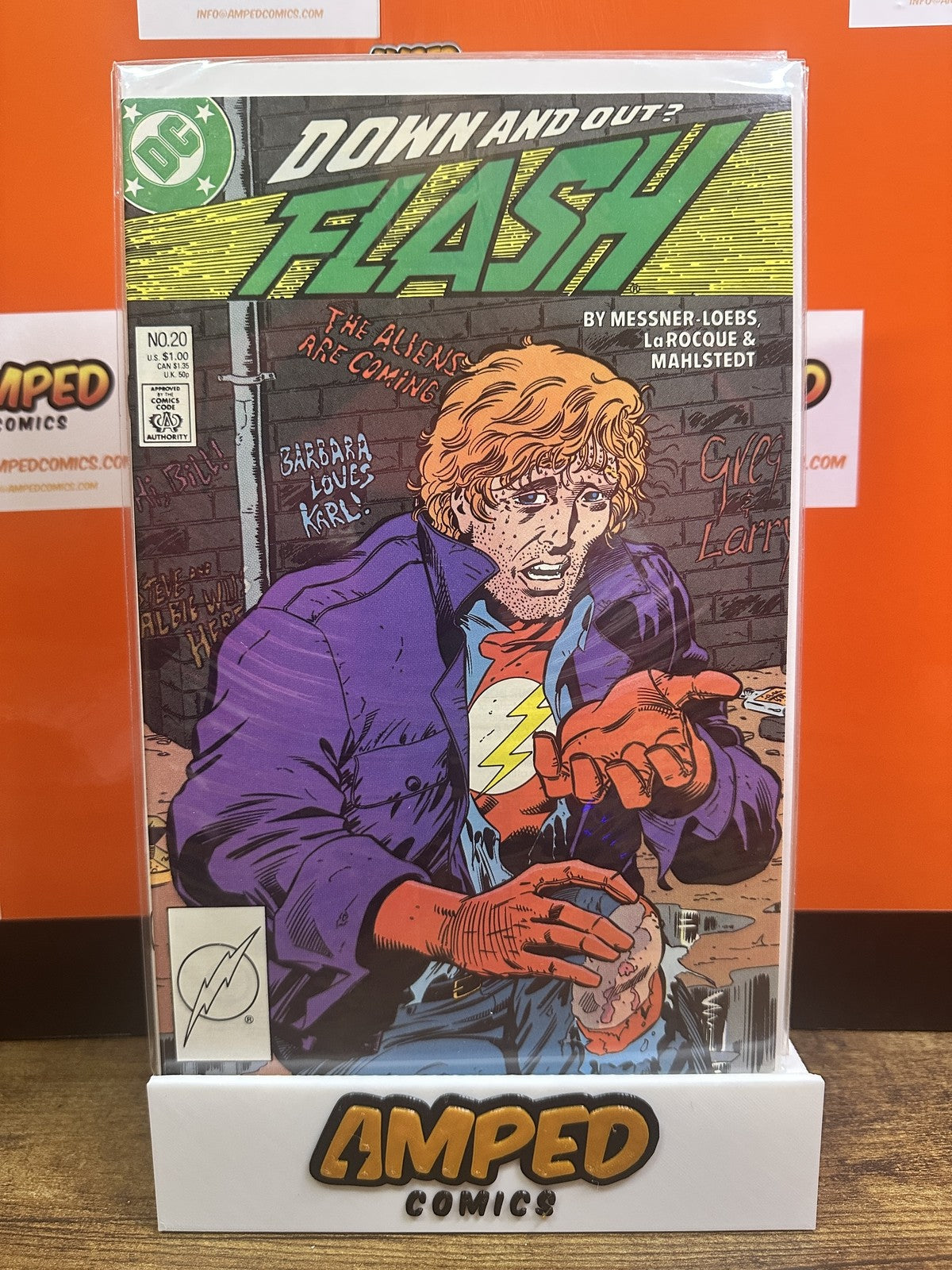 Down and Out? FLASH #20 DC