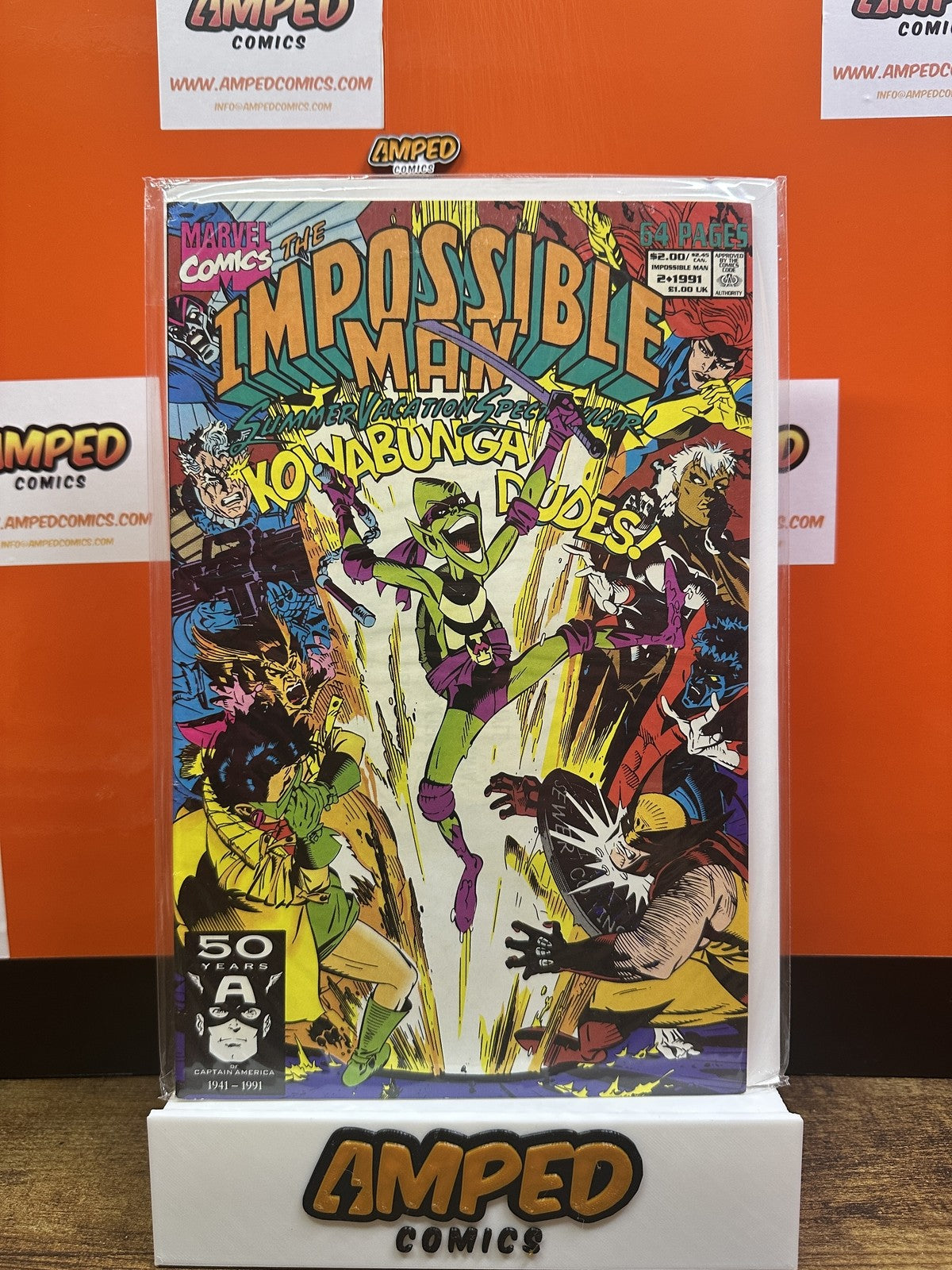 The Impossible Man Summer Vacation Spectacular #1 Marvel Comics 1990