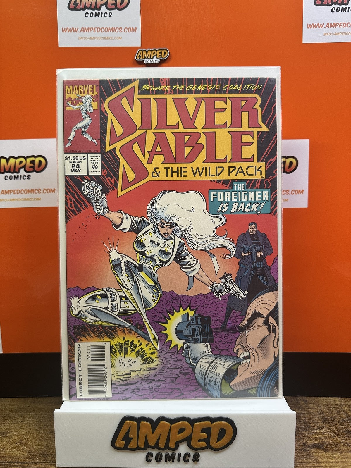 Silver Sable and The Wild Pack #24 Marvel