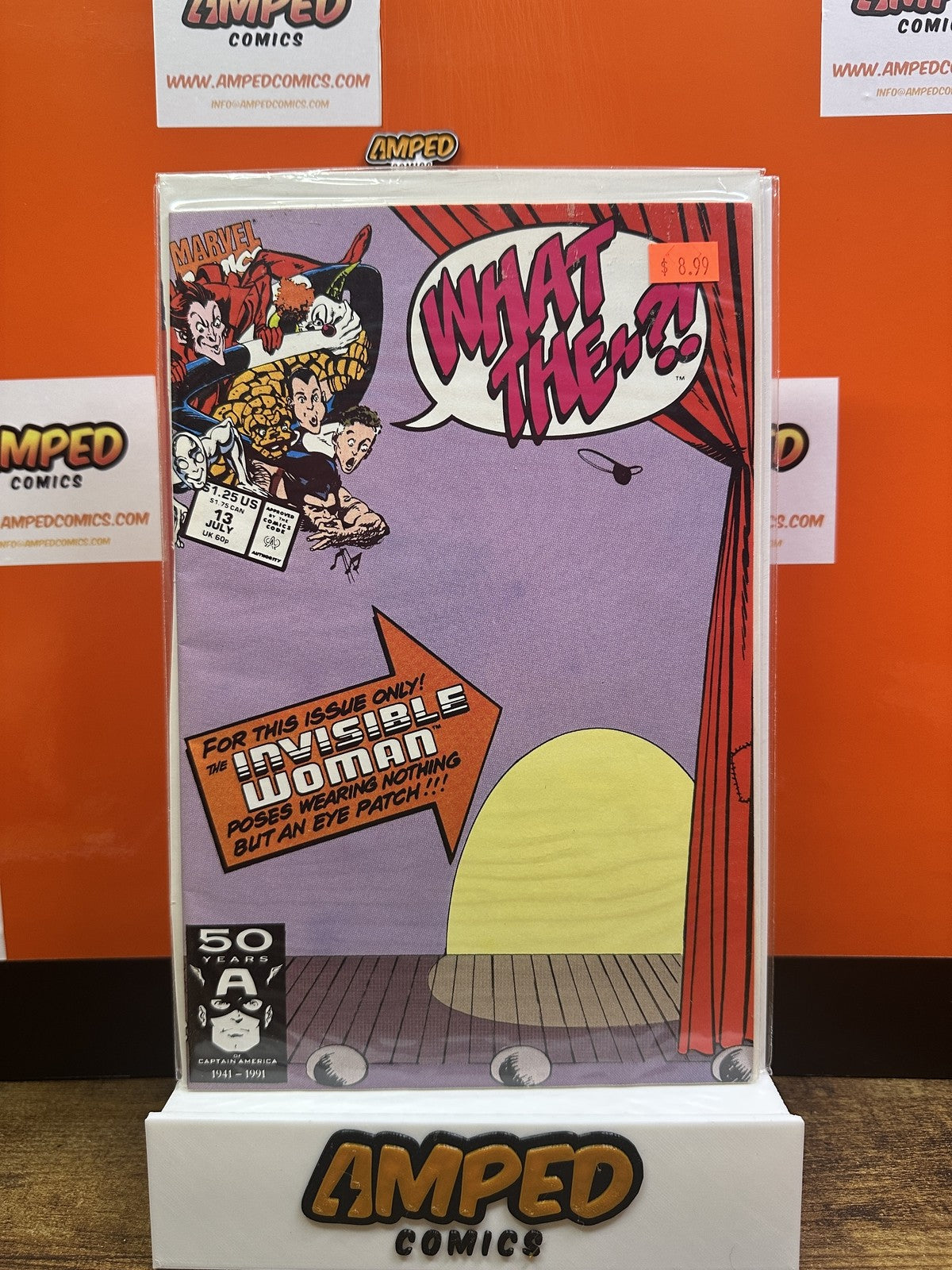 What The--?! #13 Marvel Comics 1991