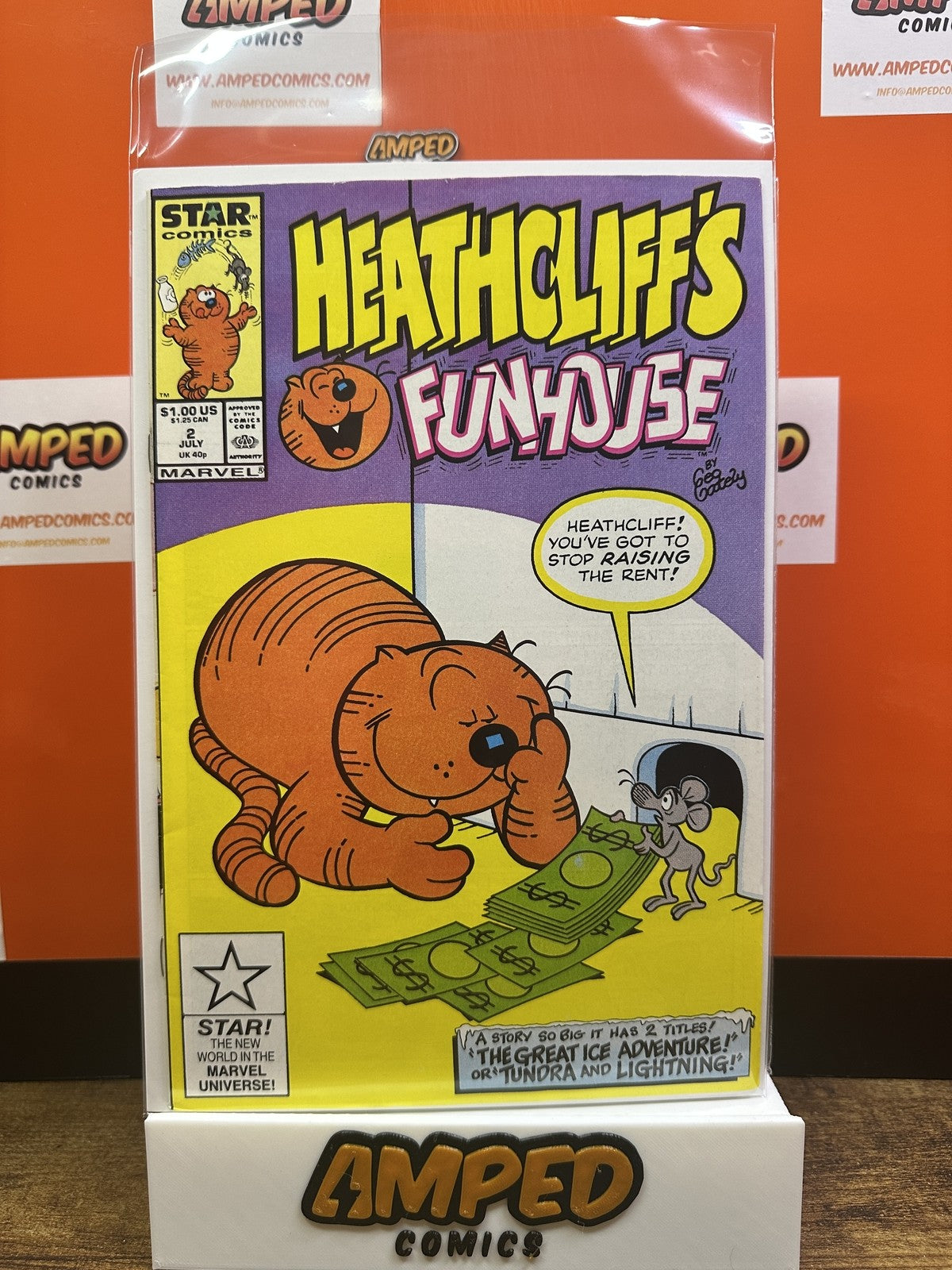 Heathcliff's Funhouse #4 Marvel 1987