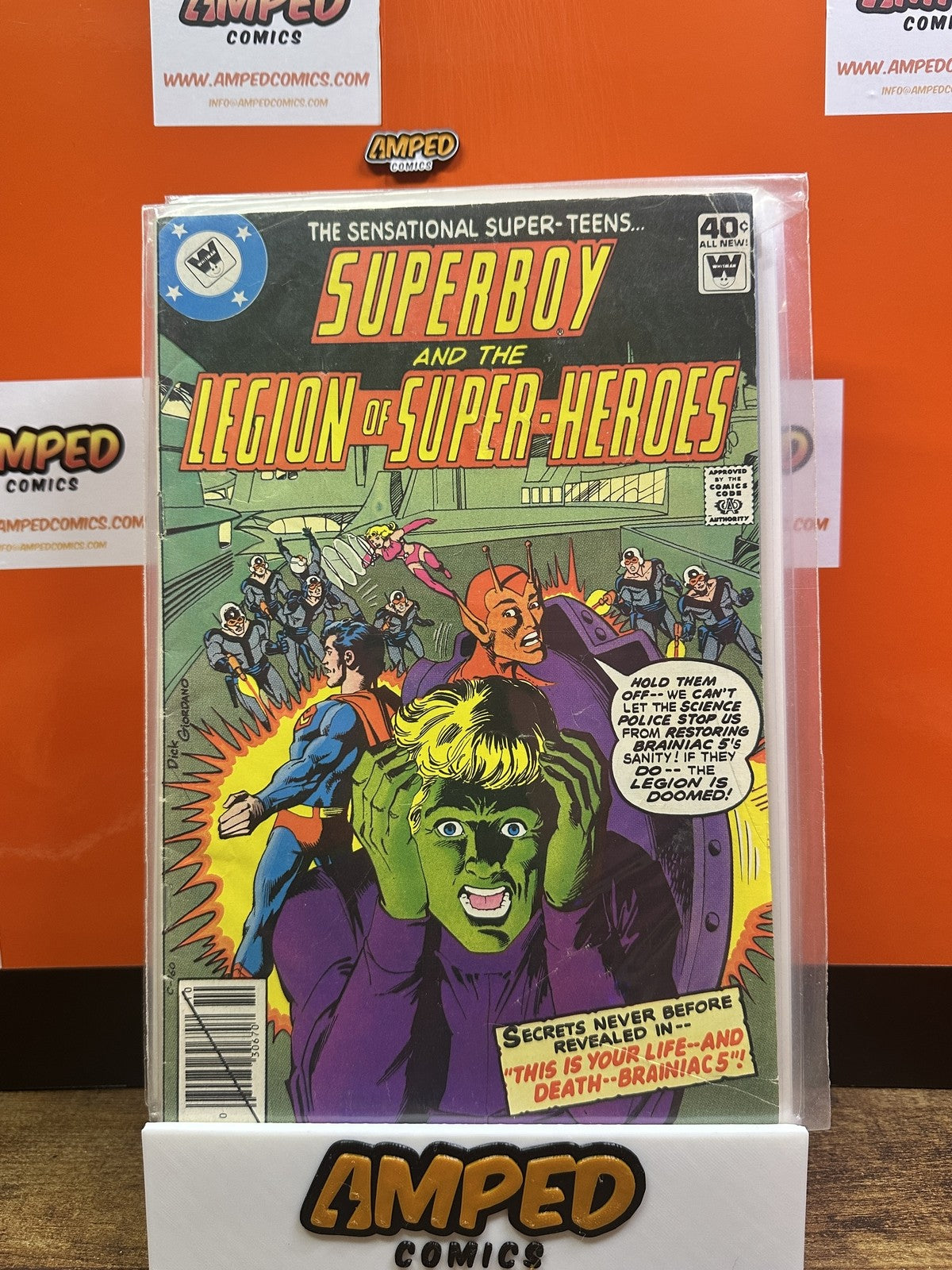 Superboy and the Legion of Super-Heroes #256 DC Comics