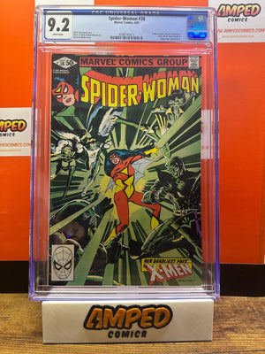 Spider-Woman #38 Marvel ⋅ 1981 CGC 9.2🔑X-Men crossover🔑