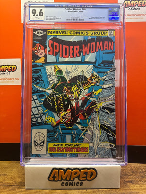Spider-Woman #40 Marvel ⋅ 1981 CGC 9.6🔑1st appearance Flying Tiger🔑