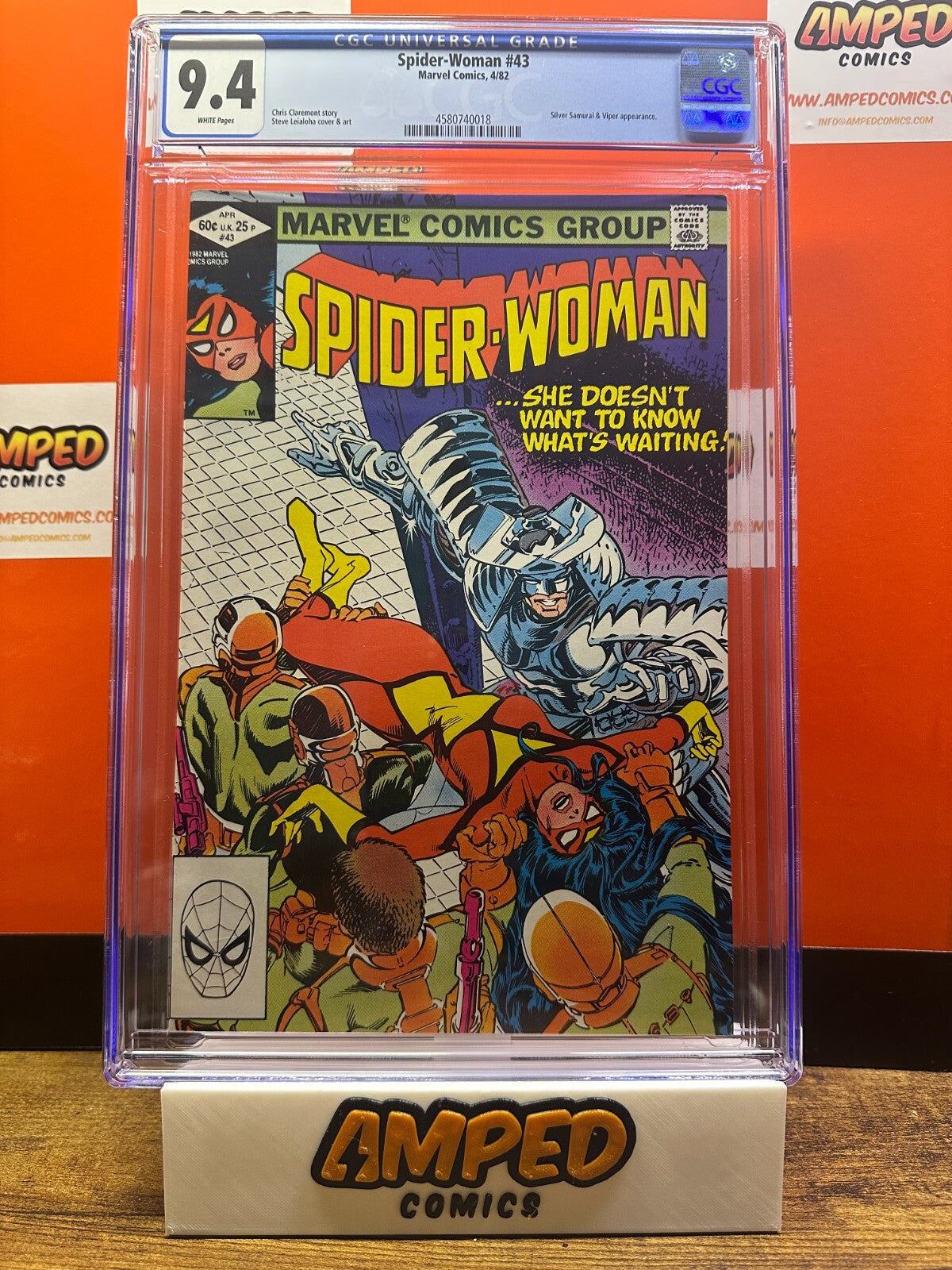 Spider-Woman #43 Marvel ⋅ 1982 CGC 9.4