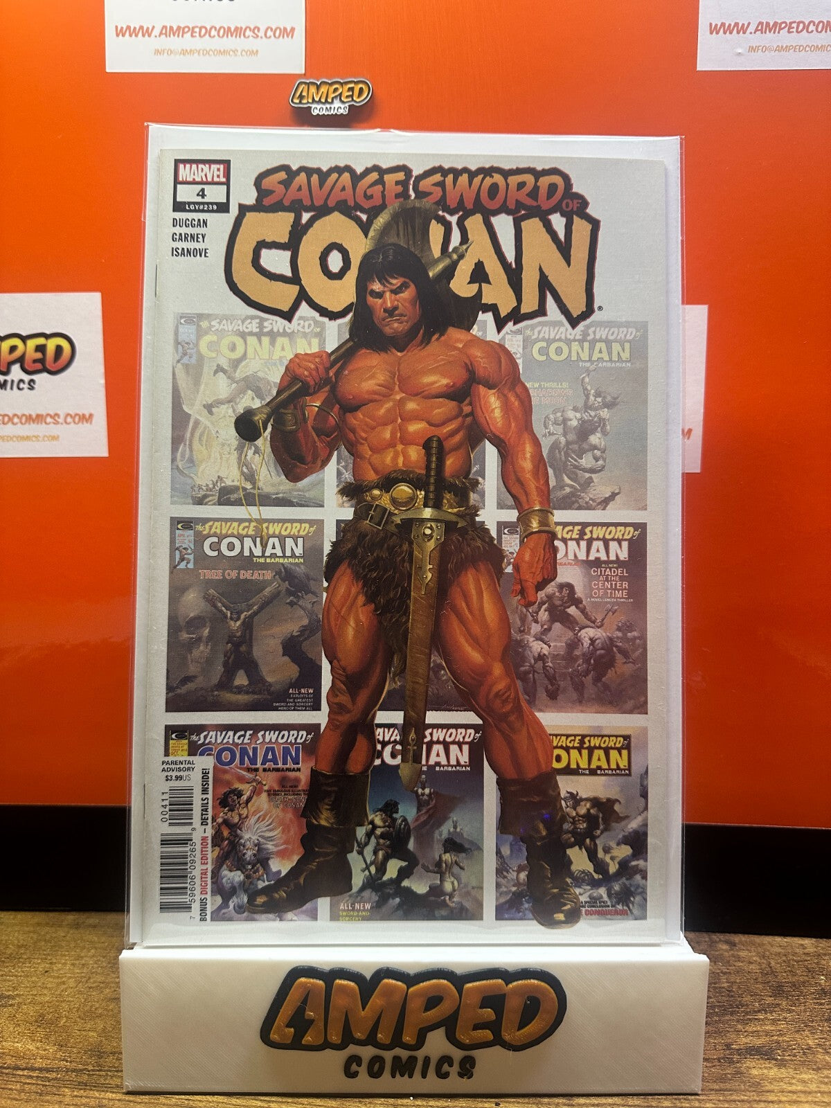 SAVAGE SWORD OF CONAN #4 (2019) - ALEX ROSS COVER A - FIRST PRINT