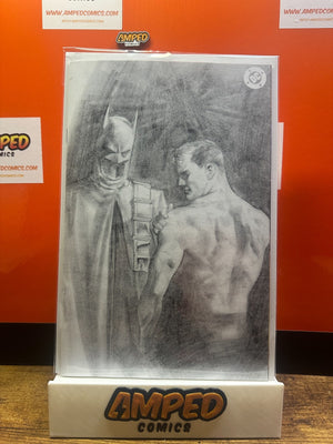 BATMAN #158 ALEX ROSS Exclusive "Scars" Virgin B&W Sketch Variant Cover