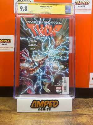 Immortal Thor #14 CGC 9.8 SIGNED BY ALEX ROSS