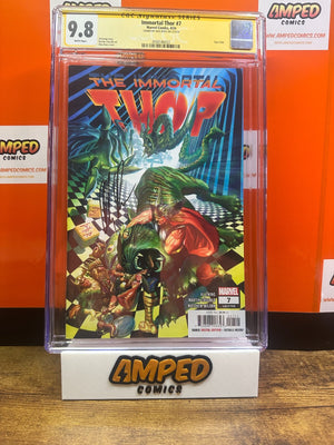 Immortal Thor #7 CGC 9.8 SIGNED BY ALEX ROSS
