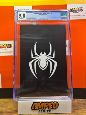 Miles Morales Spider-man #18 Rare Insignia 1:100 virgin Variant CGC 9.8