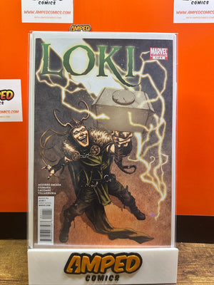Loki #1-4 (2010) High Grade Comic Book Complete Set Marvel 🔑ORIGIN OF LOKI🔑