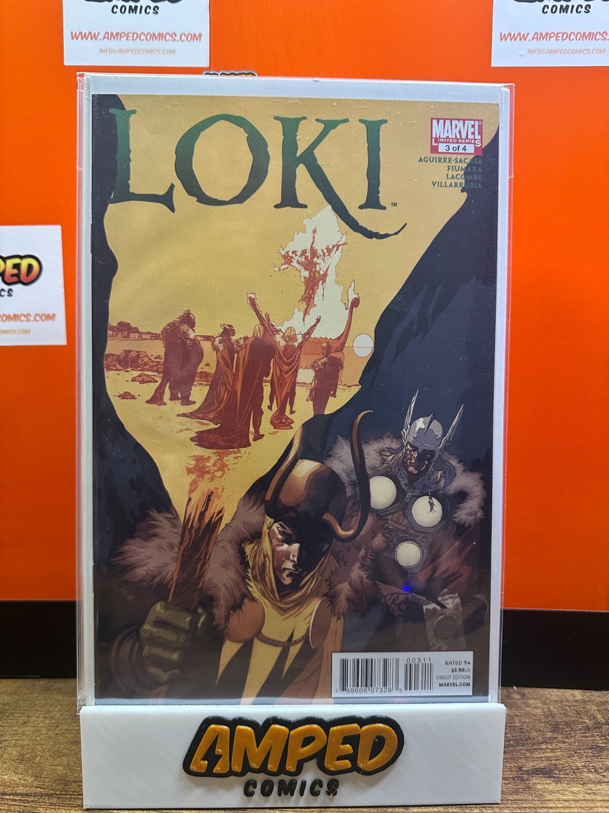Loki #1-4 (2010) High Grade Comic Book Complete Set Marvel 🔑ORIGIN OF LOKI🔑