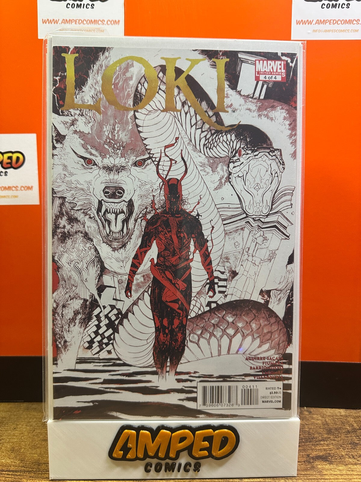 Loki #1-4 (2010) High Grade Comic Book Complete Set Marvel 🔑ORIGIN OF LOKI🔑