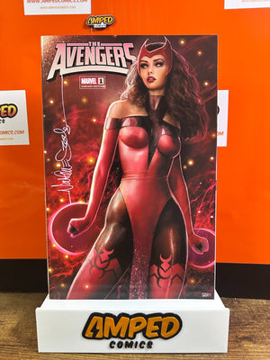 AVENGERS #1 UNKNOWN COMICS NATHAN SZERDY EXCLUSIVE SIGNED W/COA