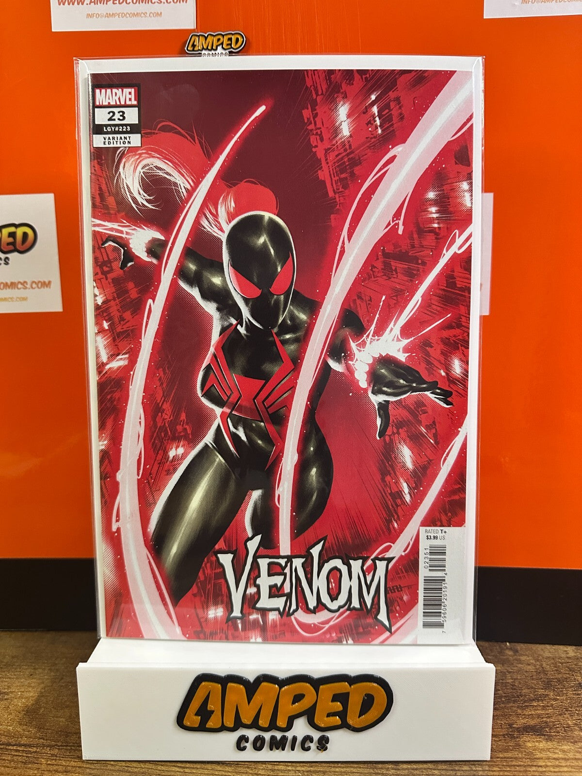 Venom #23 LGY #223 1st Cover App Black Widow Cafu Variant Marvel Comics Lashley