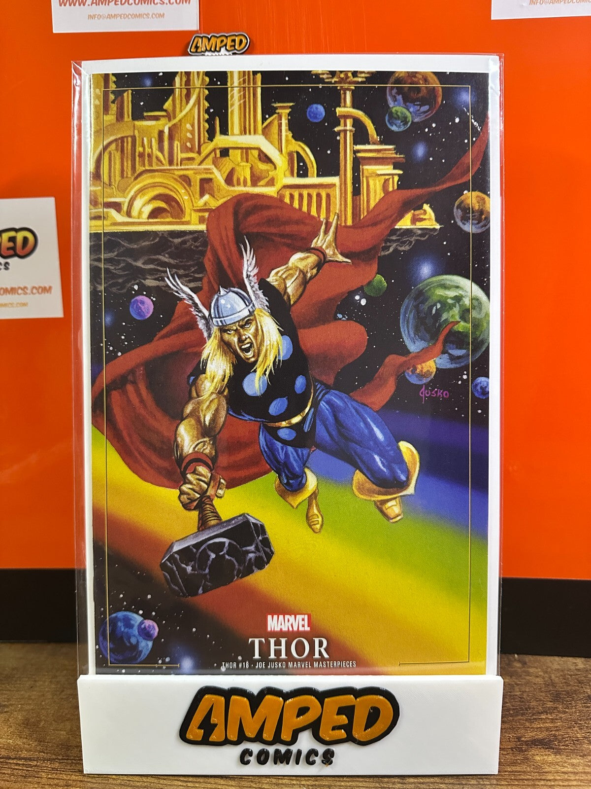 THOR #18 JOE JUSKO VARIANT COVER BY MARVEL COMICS 2021