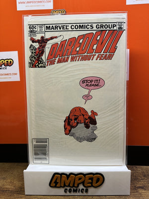 Daredevil #187 NEWSSTAND Marvel Comics 1982
