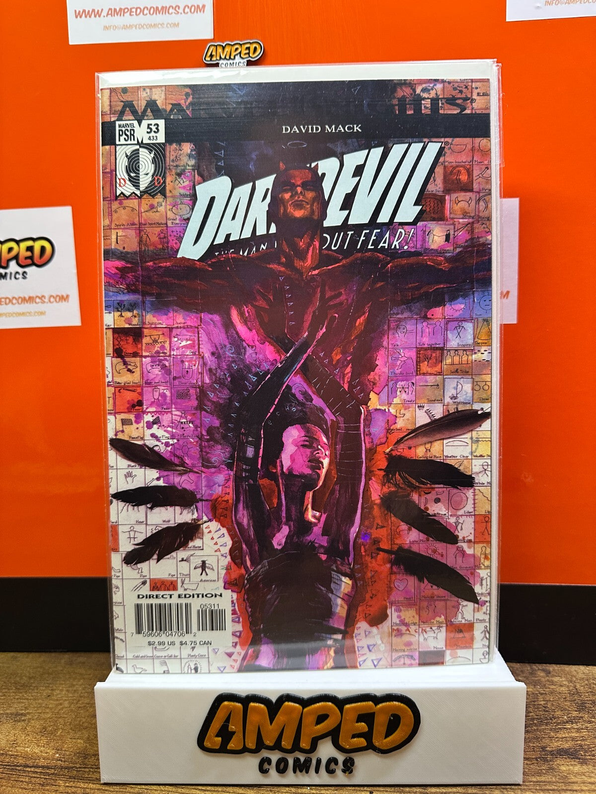 Daredevil #51 52 53 54 55, Origin Echo Complete Set, David Mack (Marvel 2003)