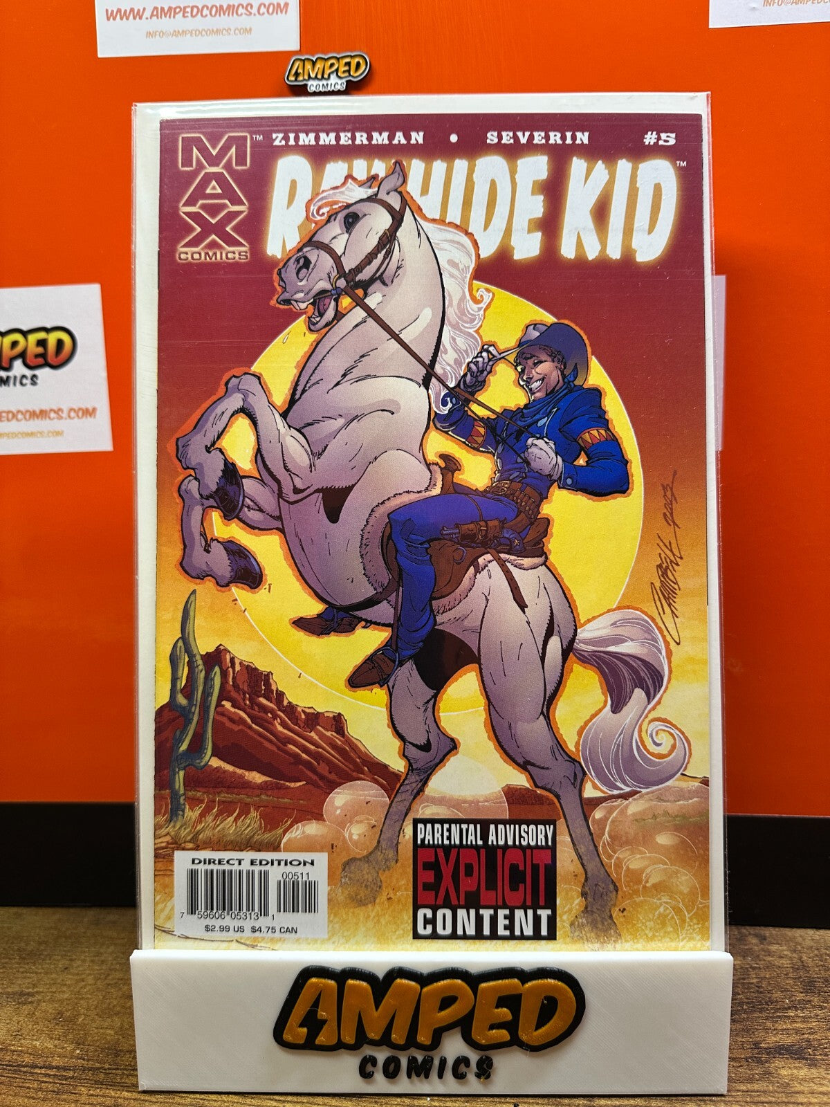RAWHIDE KID COMPLETE SET #1-5 MATURE READER MARVEL MAX 2003
