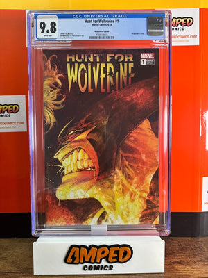 Hunt for Wolverine #1 (Kubert Remastered Wraparound Variant) CGC 9.8