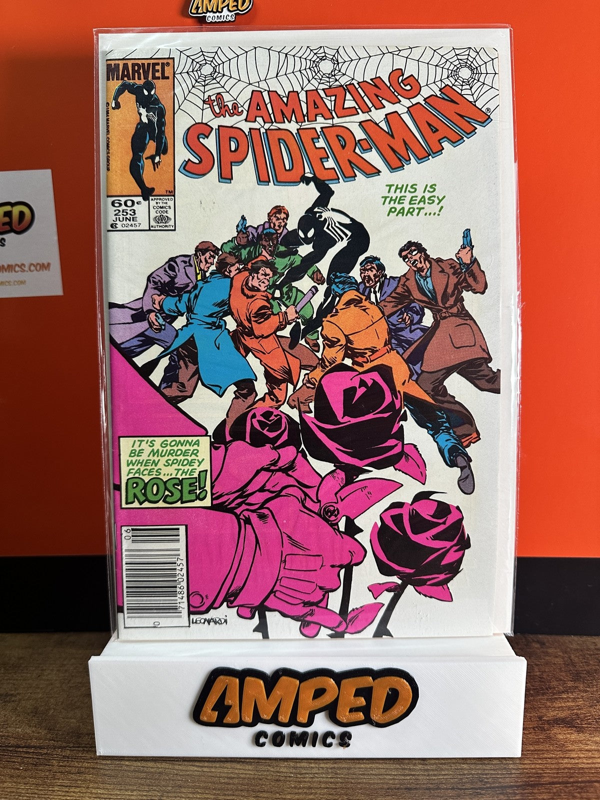 The Amazing Spider-Man #253 1st appearance of Richard Fisk as The Rose