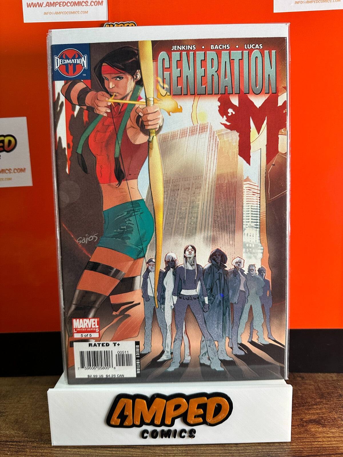 GENERATION M #1-#5 SET MARVEL COMICS, X-MEN