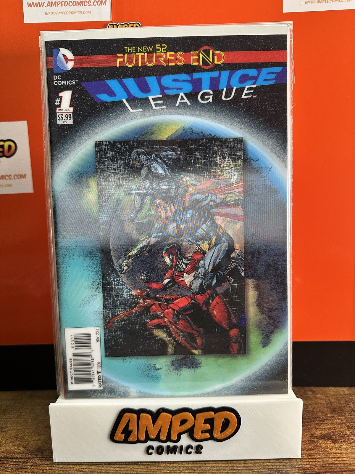 Justice League: Futures End #1 DC Comics LENTICULAR COVER