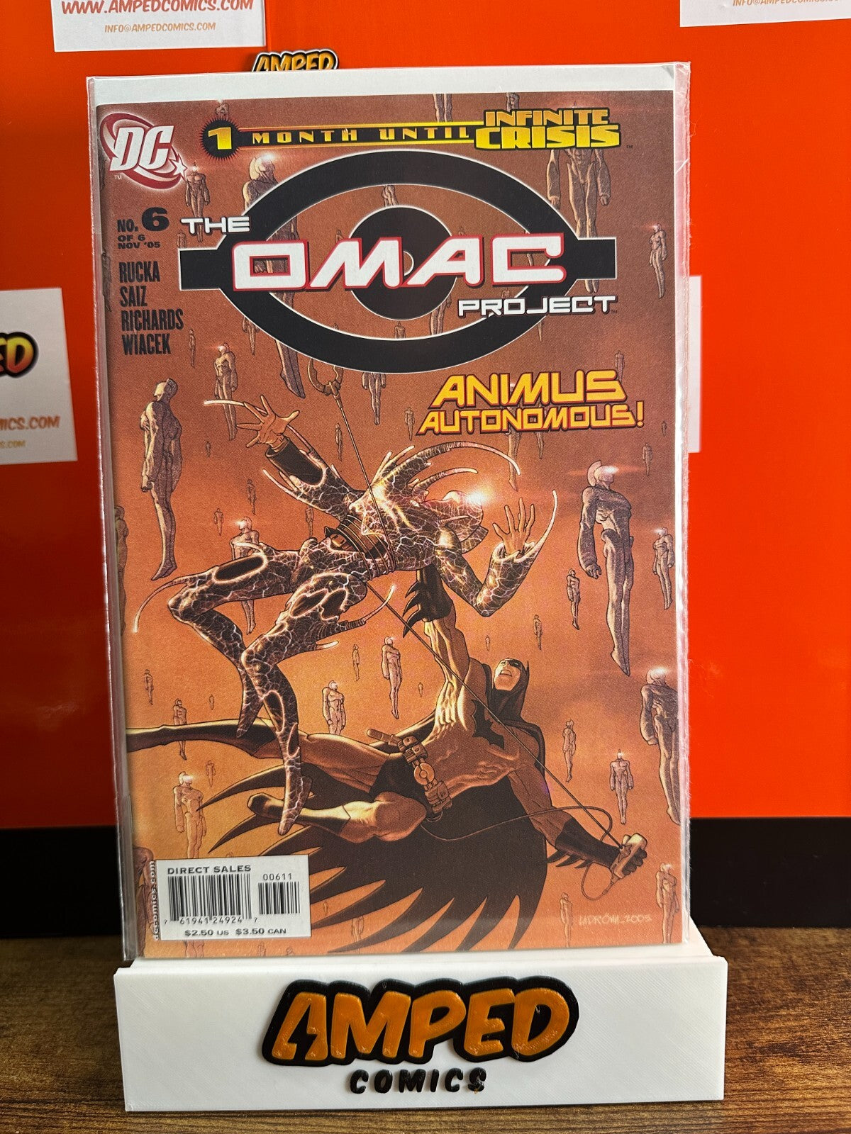OMAC Project #1-6 Complete Set DC 6 COMICS