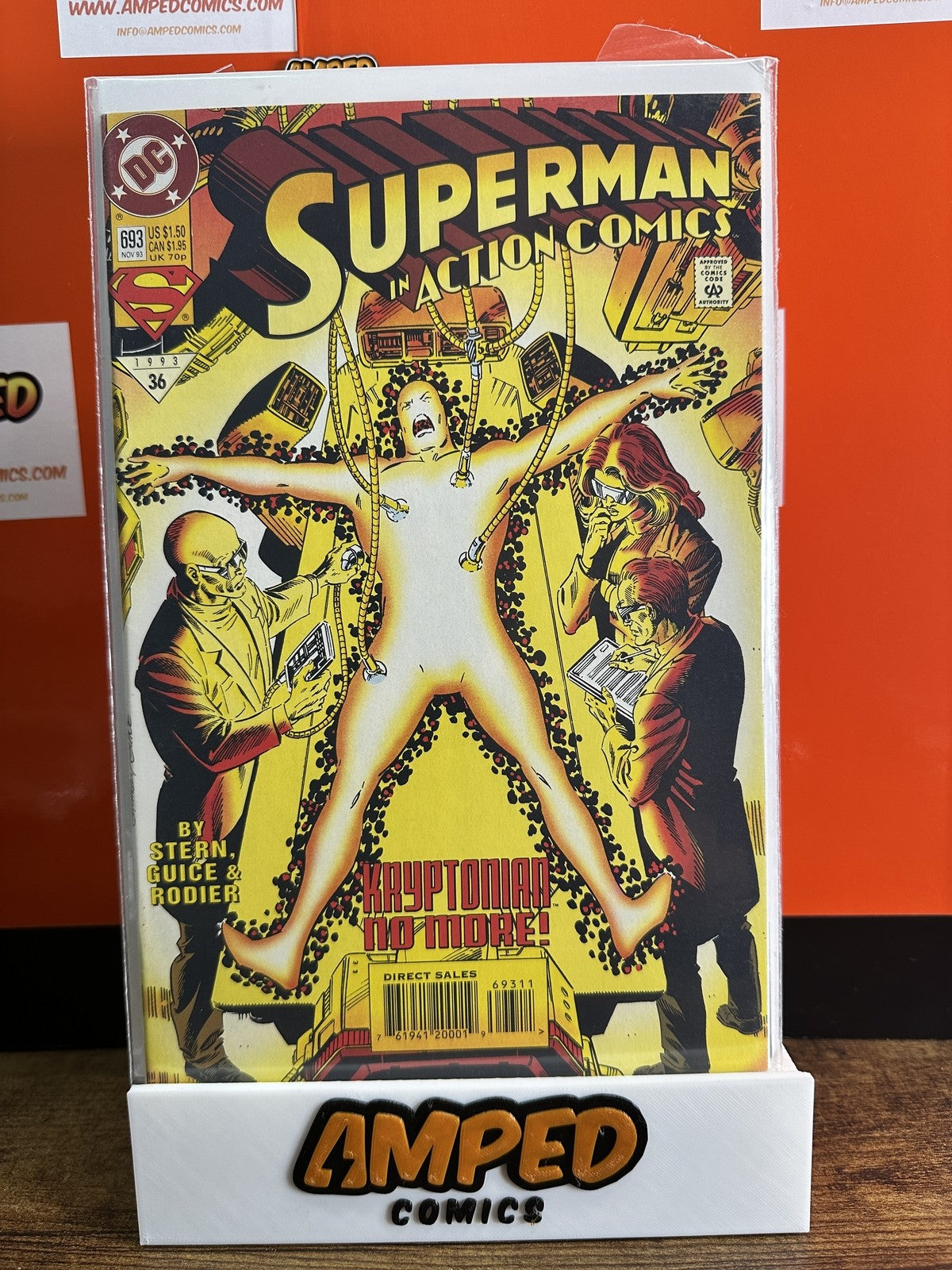 Superman in Action Comics #693 DC Comics