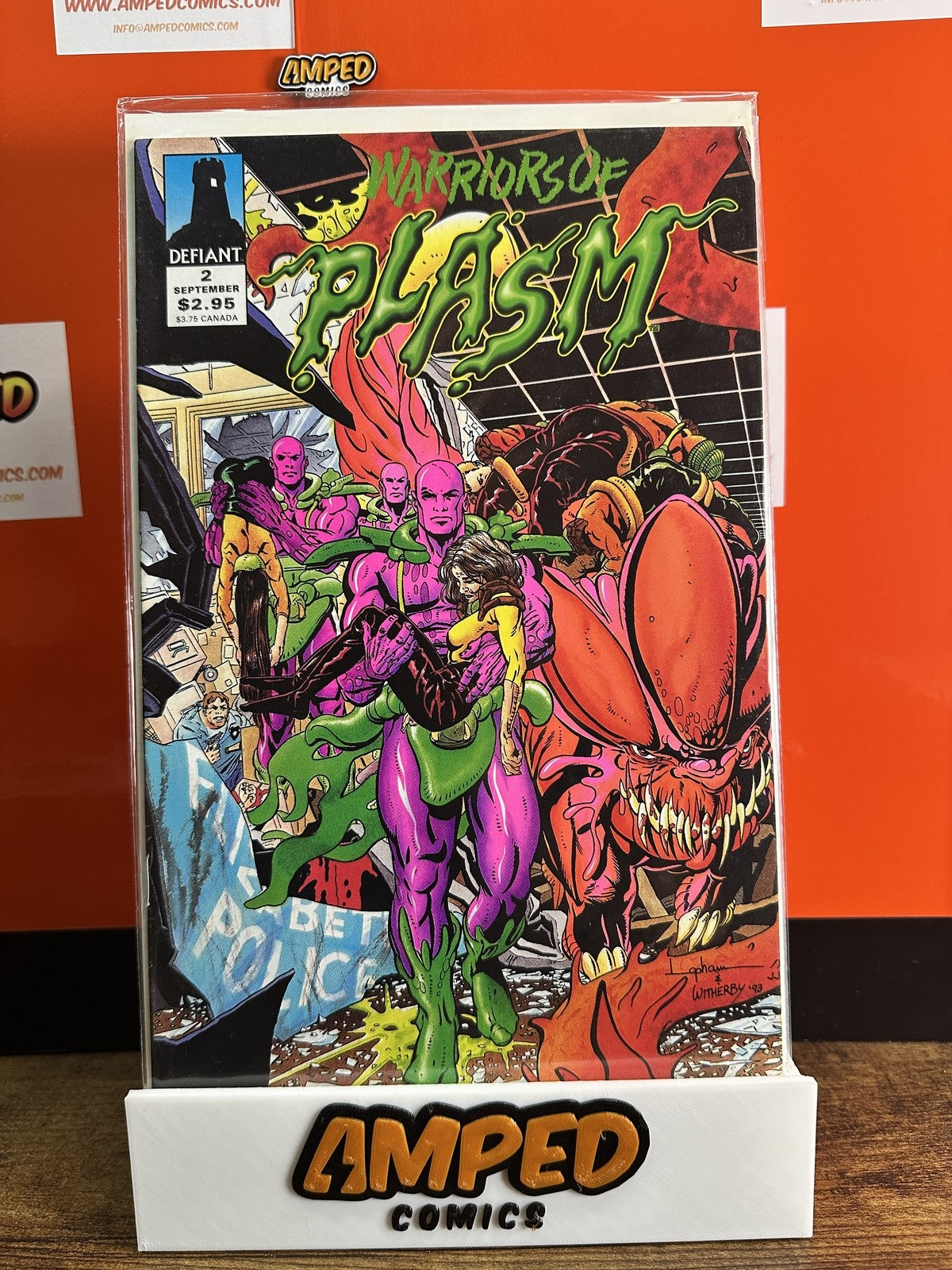 Warriors of Plasm #2 Defiant 1993
