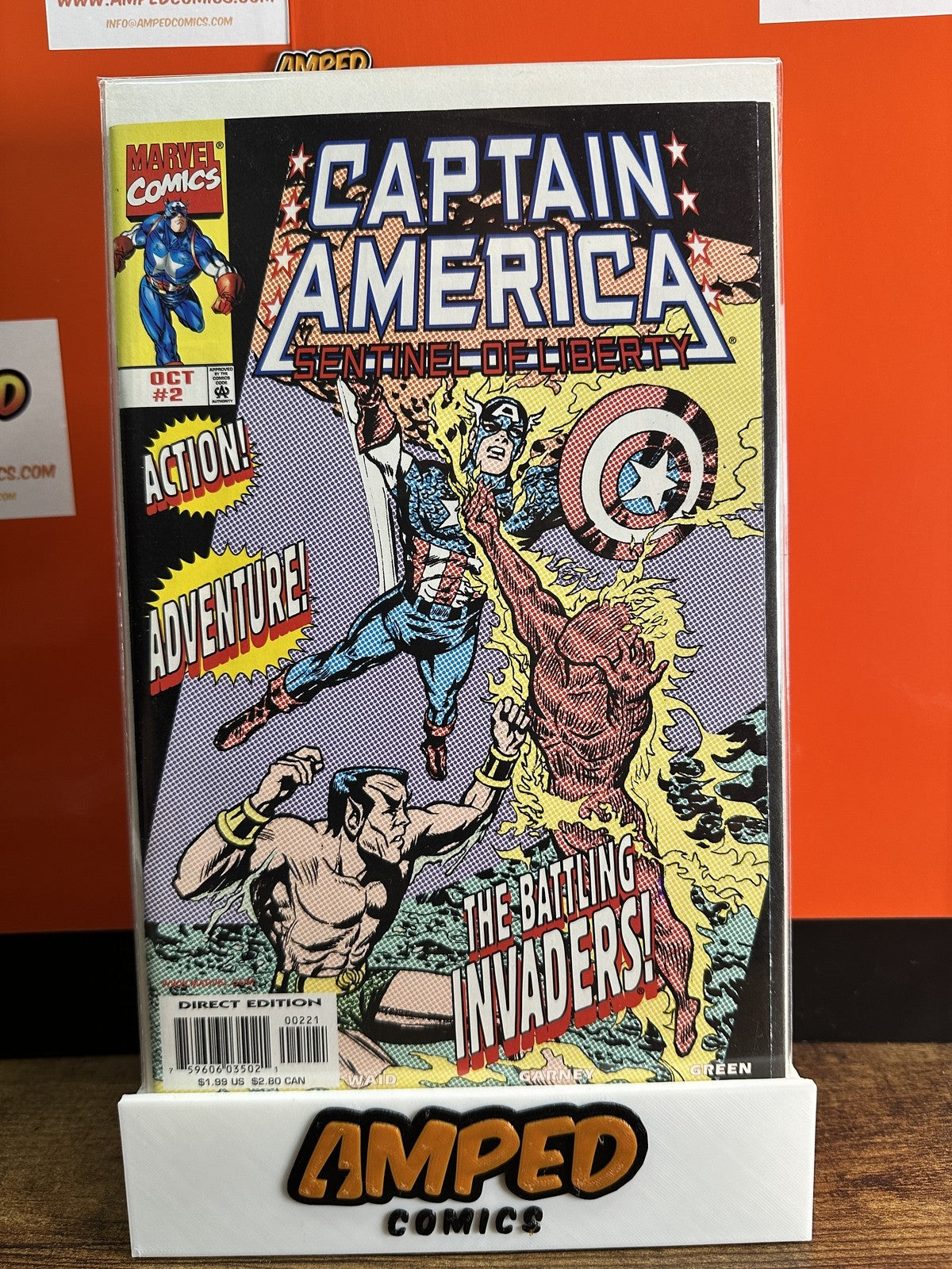 Captain America: Sentinel of Liberty #2 Marvel Comics
