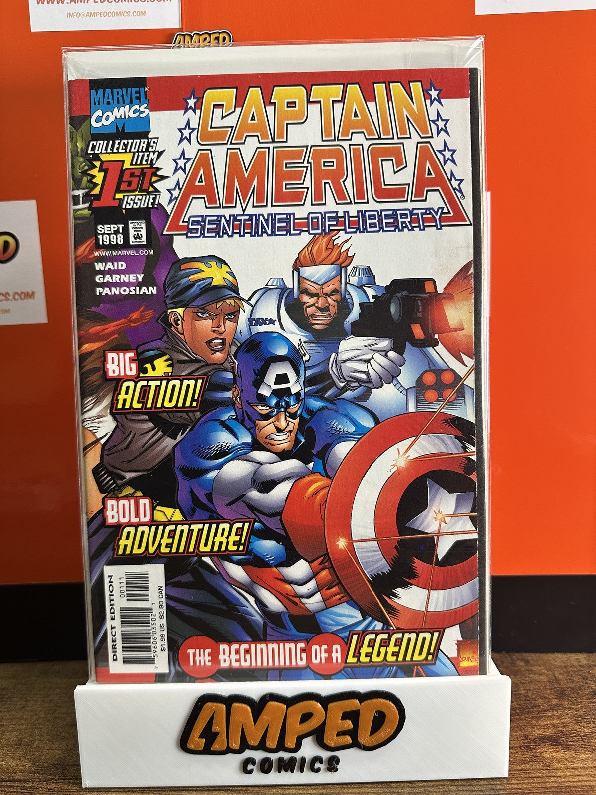 Captain America: Sentinel of Liberty #1 Marvel Comics 1998