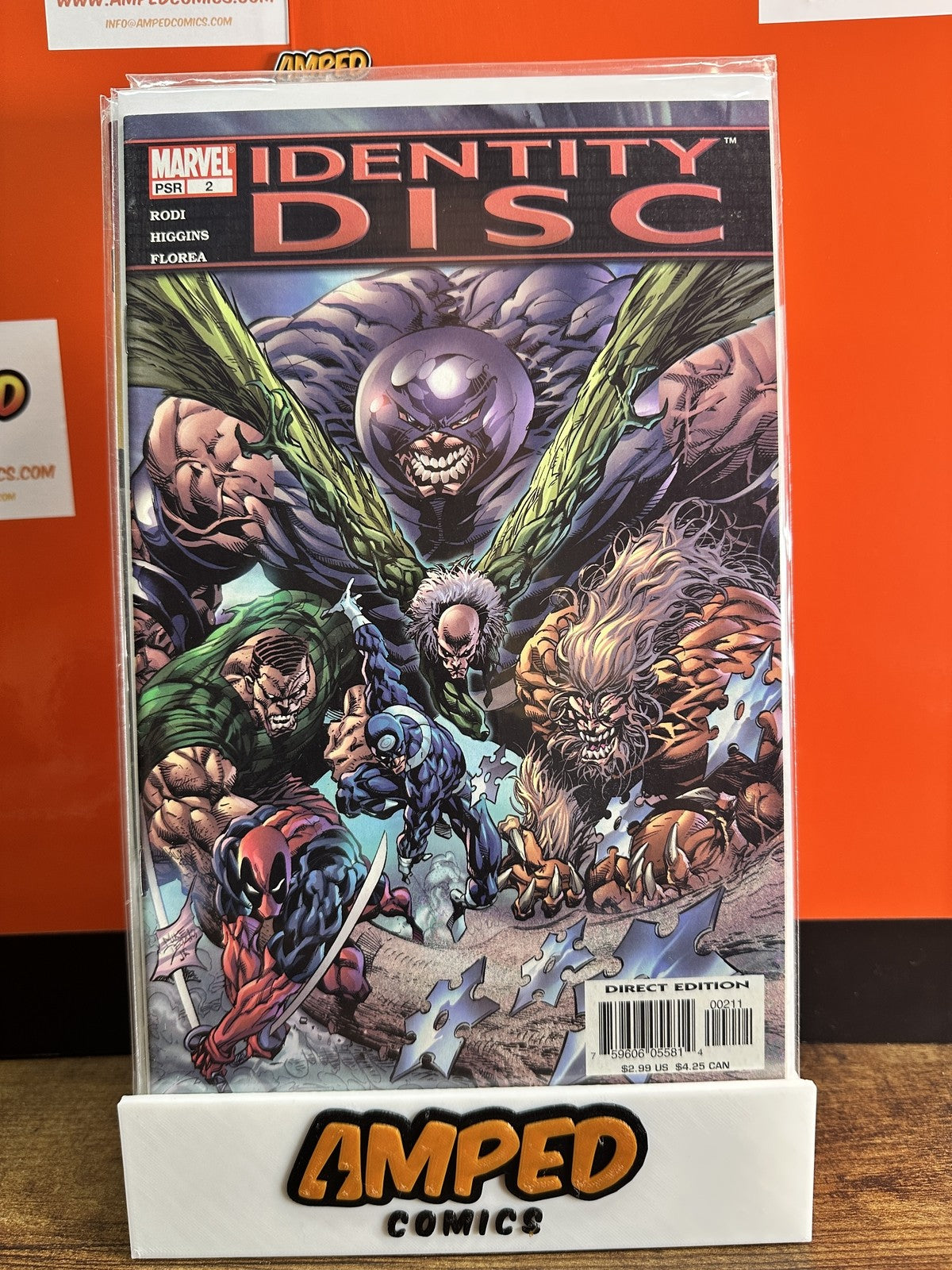 Identity Disc #2 Marvel