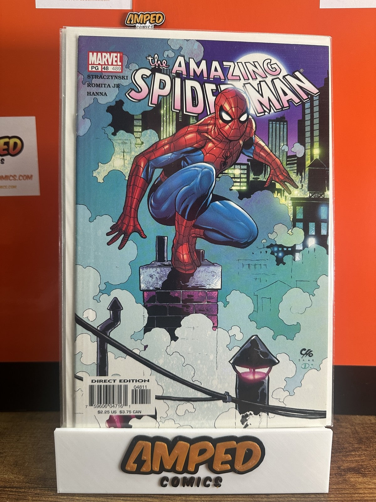 The Amazing Spider-Man #48🔑1st app Kwaku Anansi, referred to as 1st Spiderman