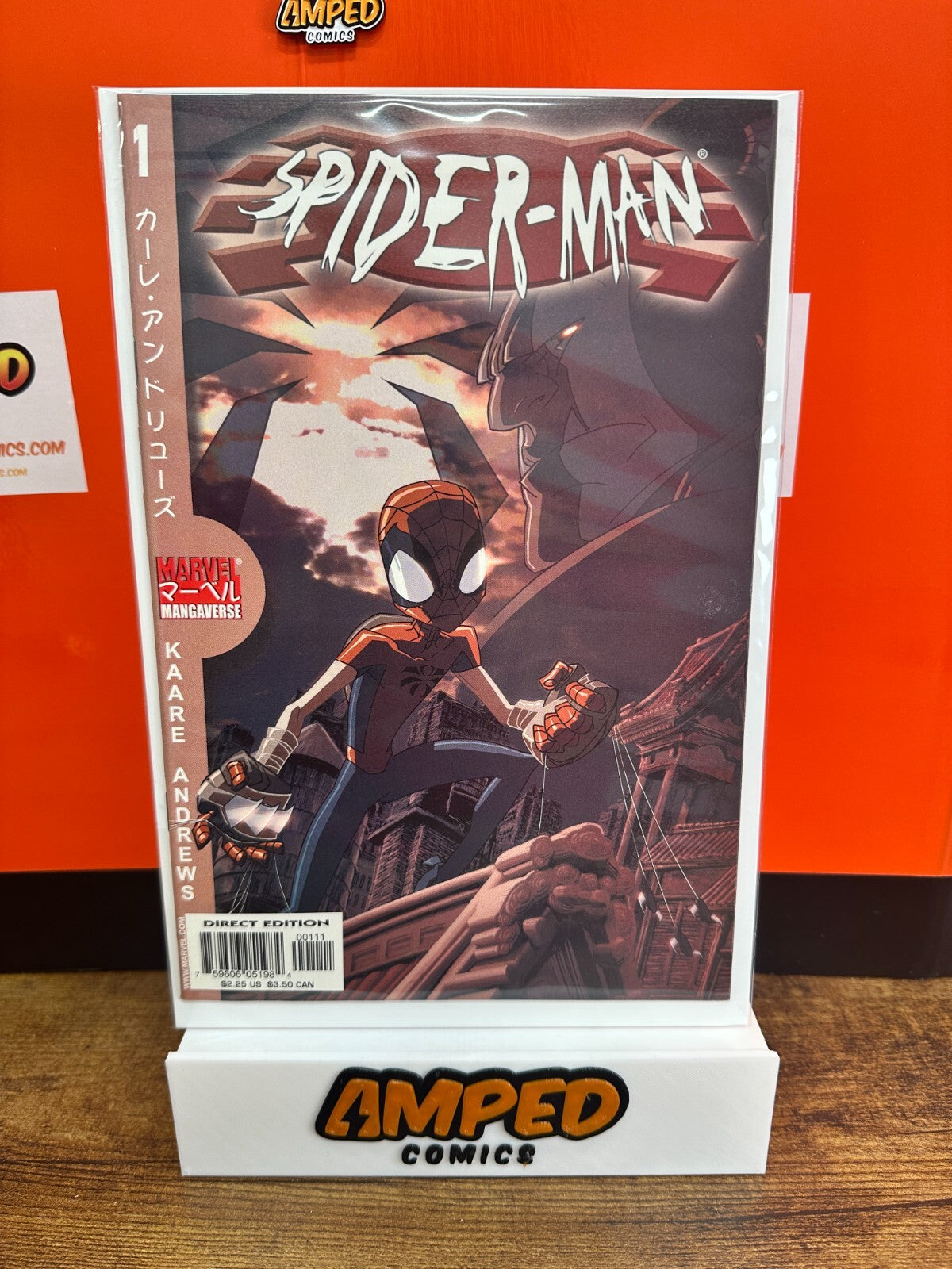 MARVEL MANGAVERSE: SPIDER-MAN #1 (2002)🔑1st App Manga Spider-Man🔑