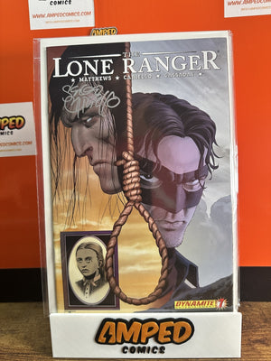 The Lone Ranger #7 Dynamite SIGNED CARIELLO W/COA