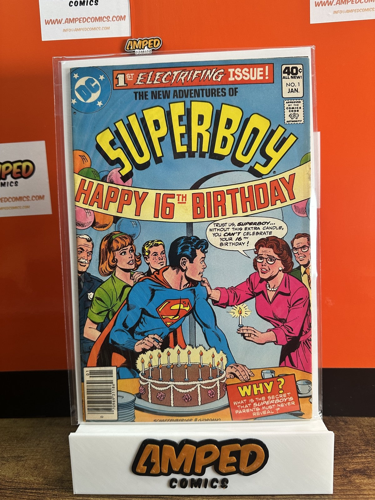 The New Adventures of Superboy #1 DC Comics