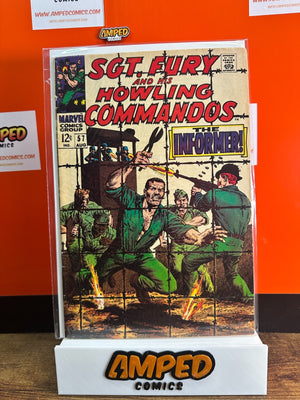 Sgt. Fury and His Howling Commandos #57 Marvel ⋅ 1968