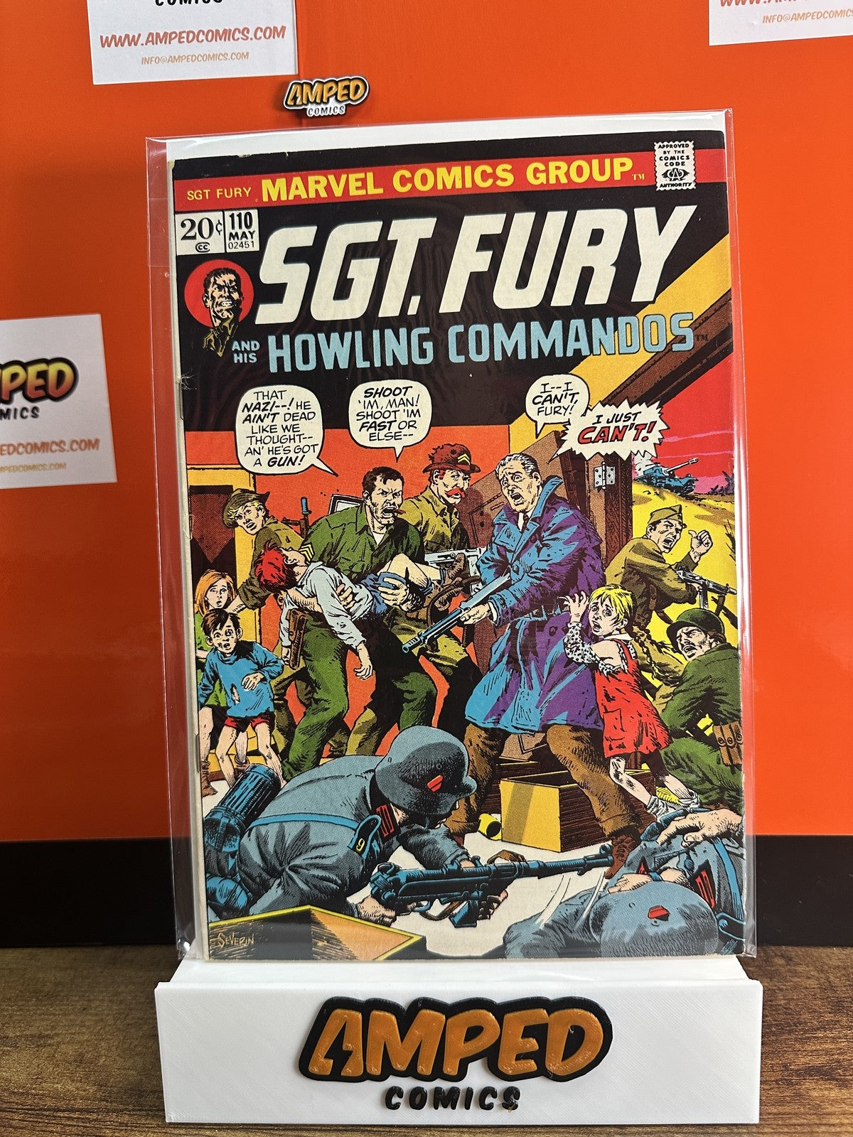 Sgt. Fury and His Howling Commandos #110 Marvel Comics 1973