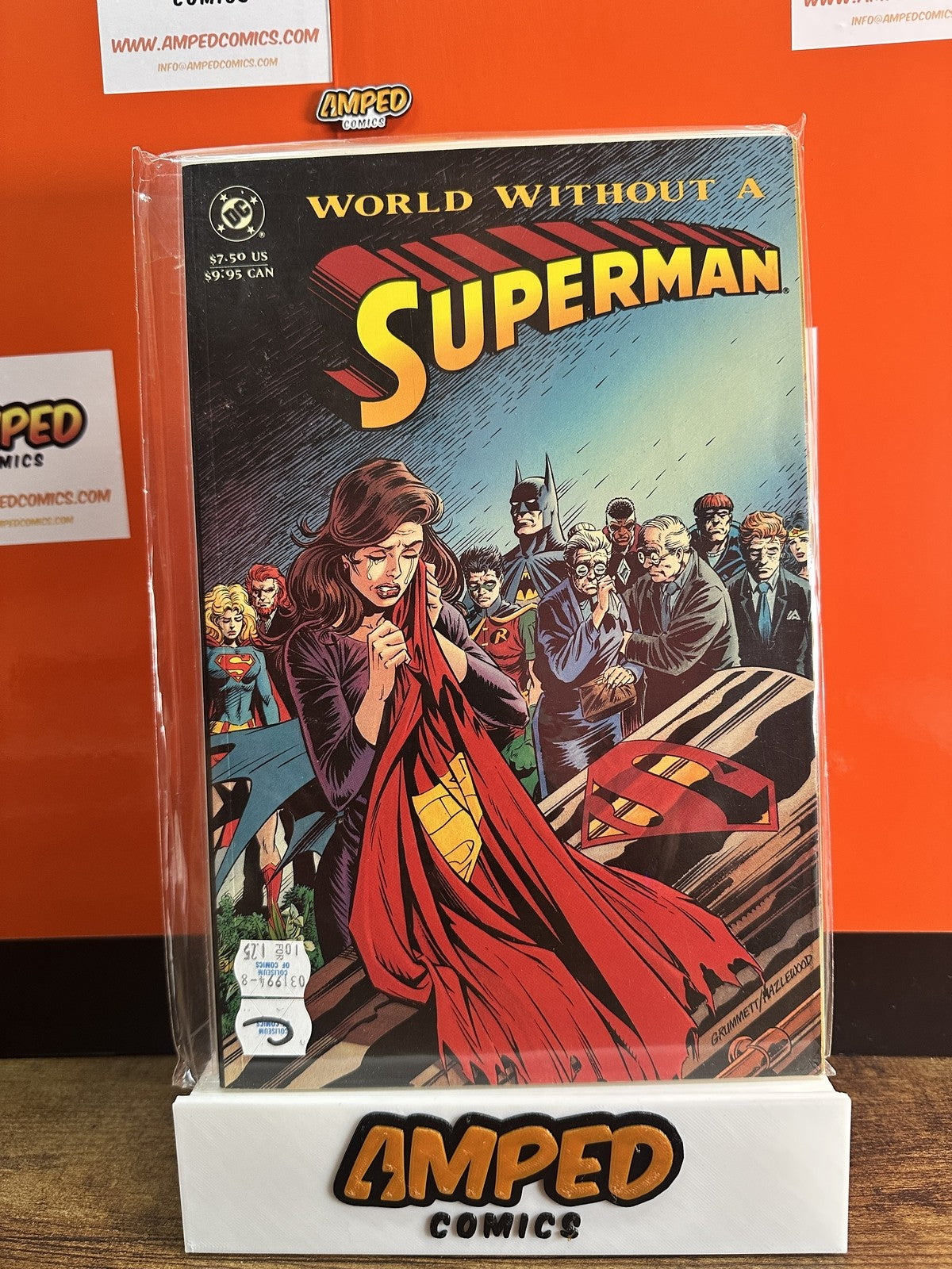 1993 Superman: World Without a Superman - DC Comics TPB Graphic Novel