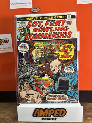 Sgt. Fury and His Howling Commandos #115 Marvel Comics 1973